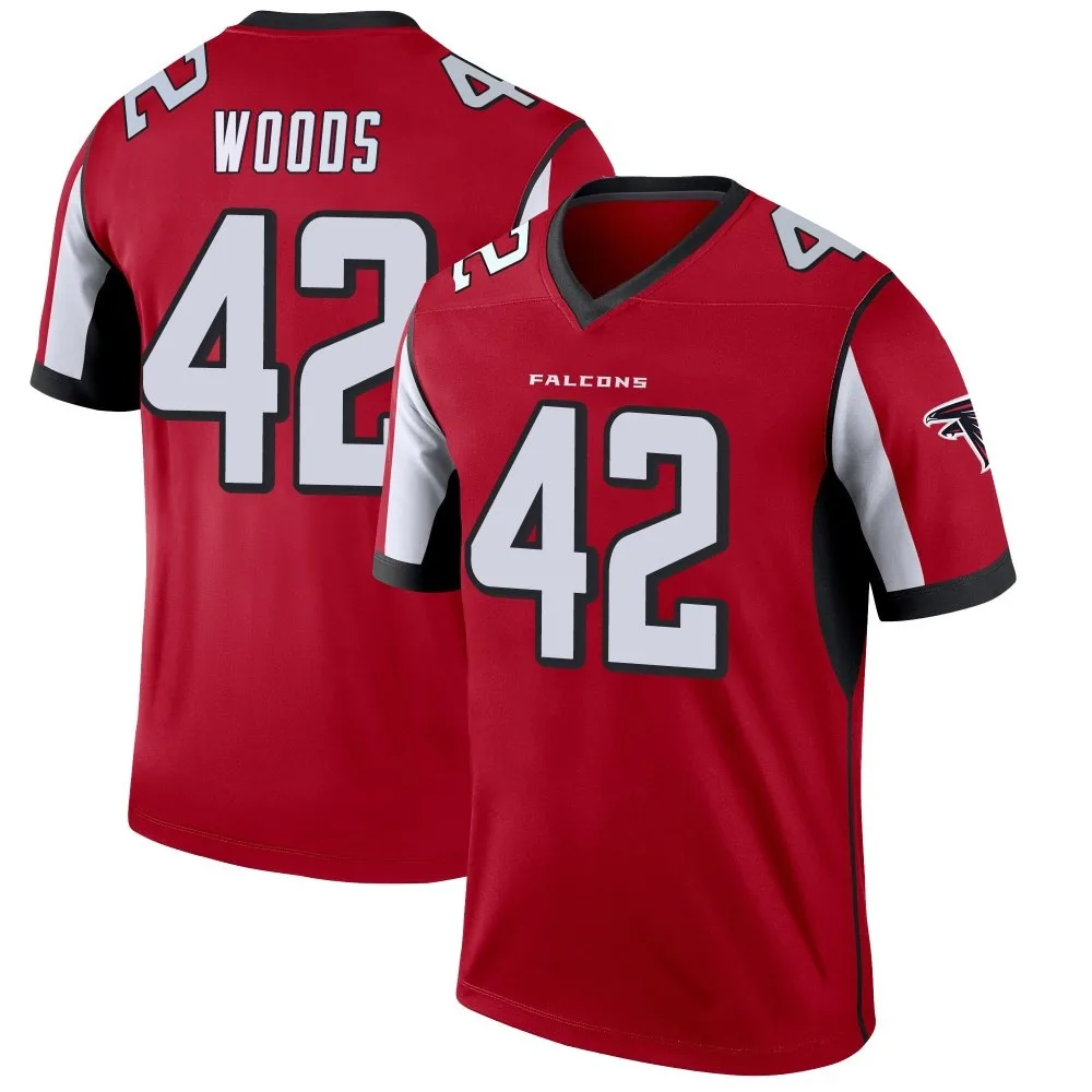 Josh Woods Atlanta Falcons Men's Nike Legend Red Jersey Josh Woods Atlanta Falcons Men's Nike Legend Red Jersey