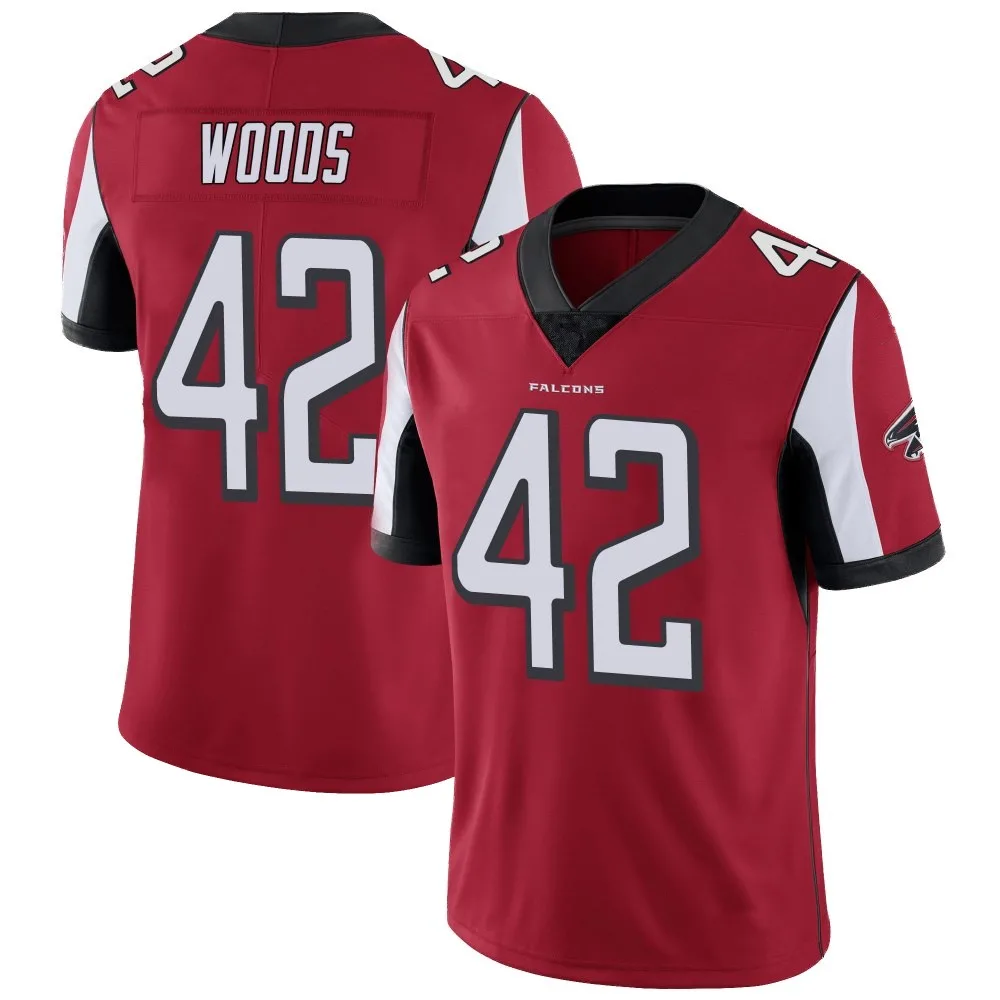 Josh Woods Atlanta Falcons Men's Nike Team Color Vapor Untouchable Limited Red Jersey Josh Woods Atlanta Falcons Men's Nike Team Color Vapor Untouchable Limited Red Jersey