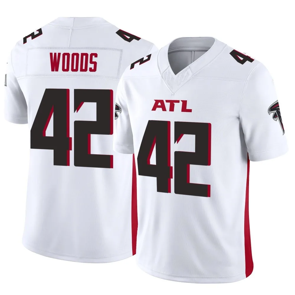Josh Woods Atlanta Falcons Men's Nike Vapor F.U.S.E. Limited White Jersey Josh Woods Atlanta Falcons Men's Nike Vapor F.U.S.E. Limited White Jersey