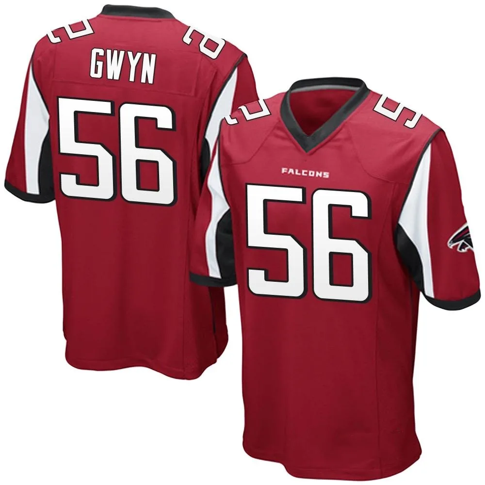 Jovaughn Gwyn Atlanta Falcons Men's Nike Team Color Game Red Jersey Jovaughn Gwyn Atlanta Falcons Men's Nike Team Color Game Red Jersey