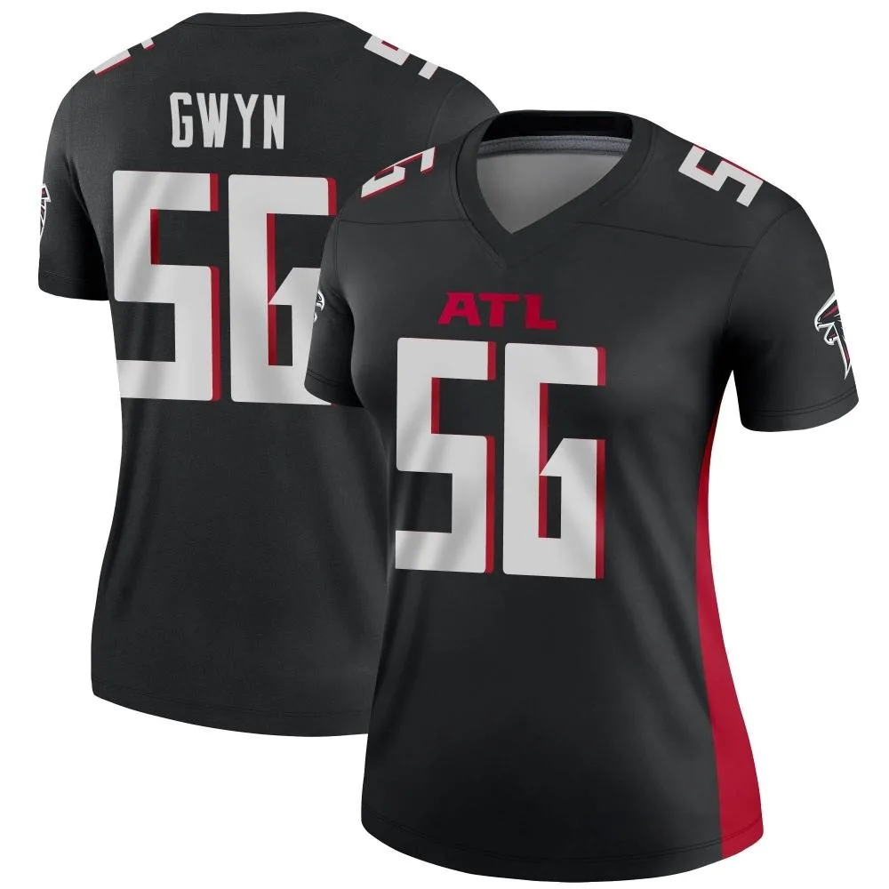 Jovaughn Gwyn Atlanta Falcons Women's Nike Legend Black Jersey Jovaughn Gwyn Atlanta Falcons Women's Nike Legend Black Jersey