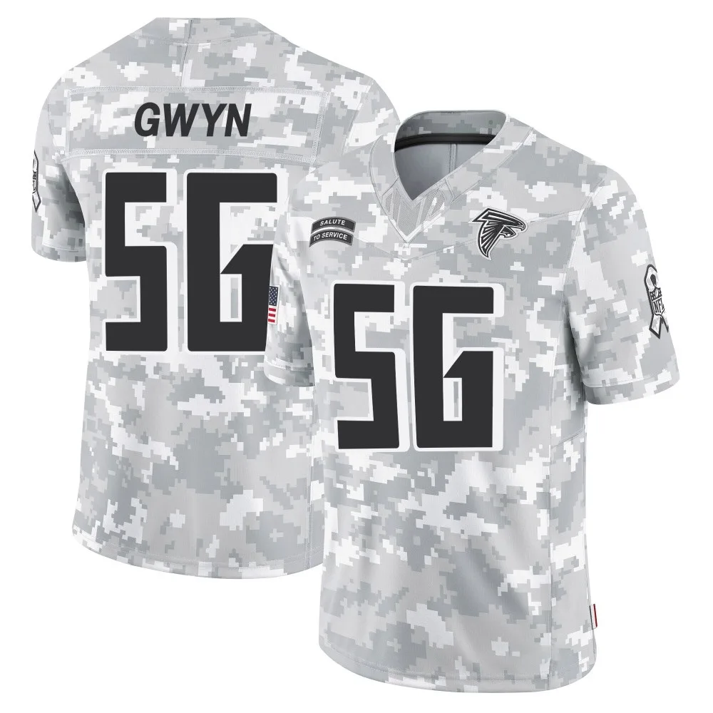 Jovaughn Gwyn Atlanta Falcons Youth Nike 2024 Salute To Service Limited Arctic Camo Jersey Jovaughn Gwyn Atlanta Falcons Youth Nike 2024 Salute To Service Limited Arctic Camo Jersey