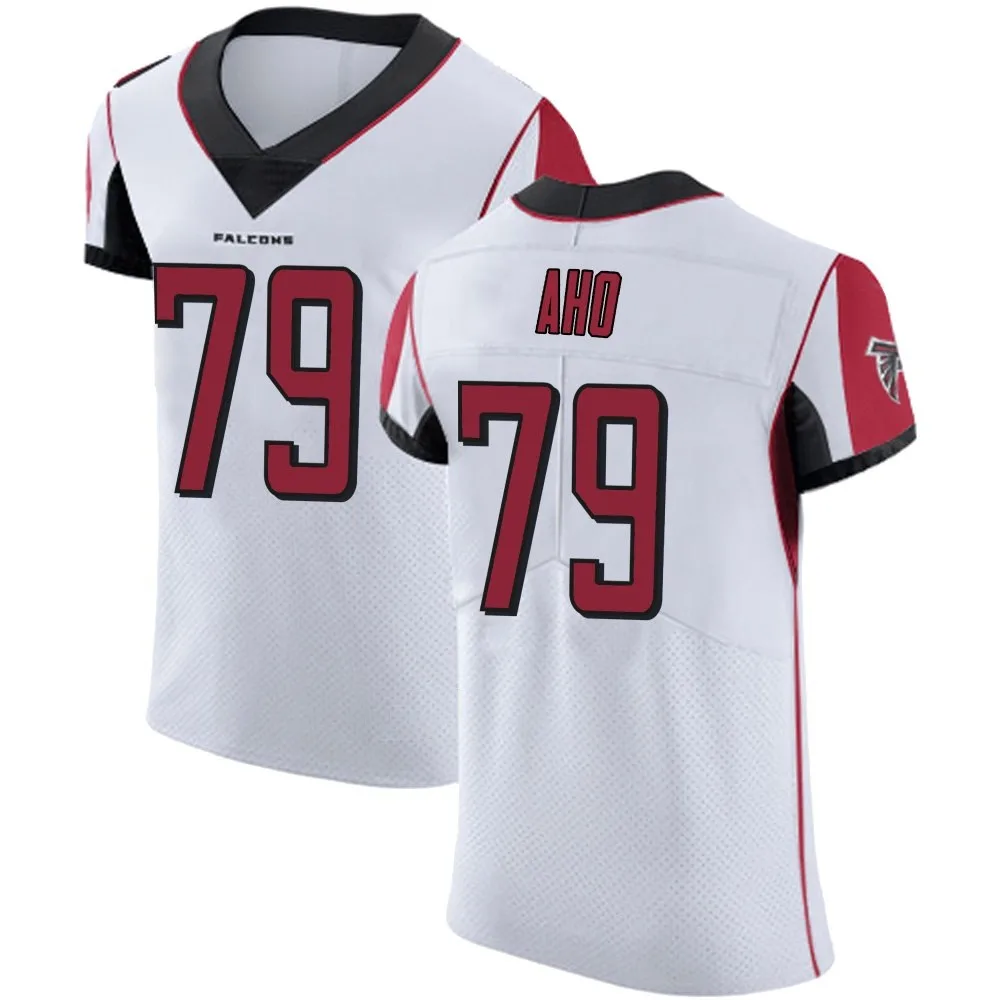 Junior Aho Atlanta Falcons Men's Nike Elite White Jersey Junior Aho Atlanta Falcons Men's Nike Elite White Jersey