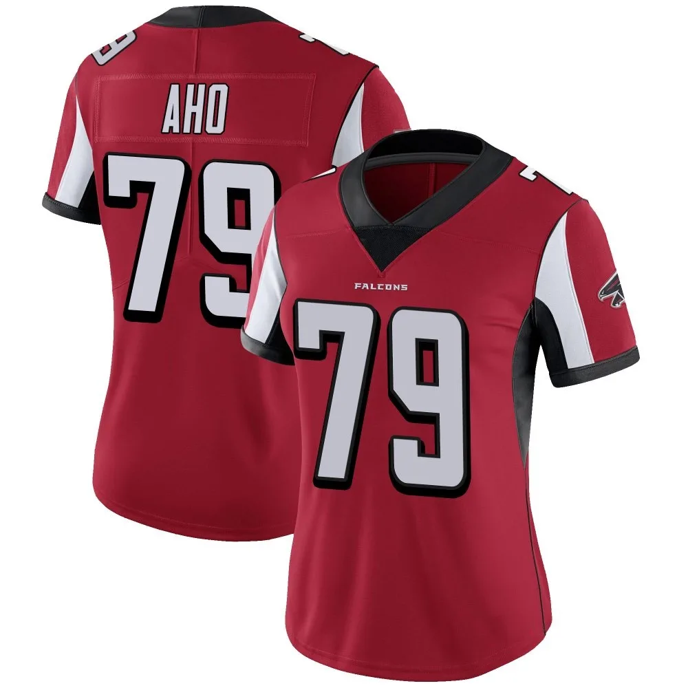 Junior Aho Atlanta Falcons Women's Nike Team Color Vapor Untouchable Limited Red Jersey Junior Aho Atlanta Falcons Women's Nike Team Color Vapor Untouchable Limited Red Jersey