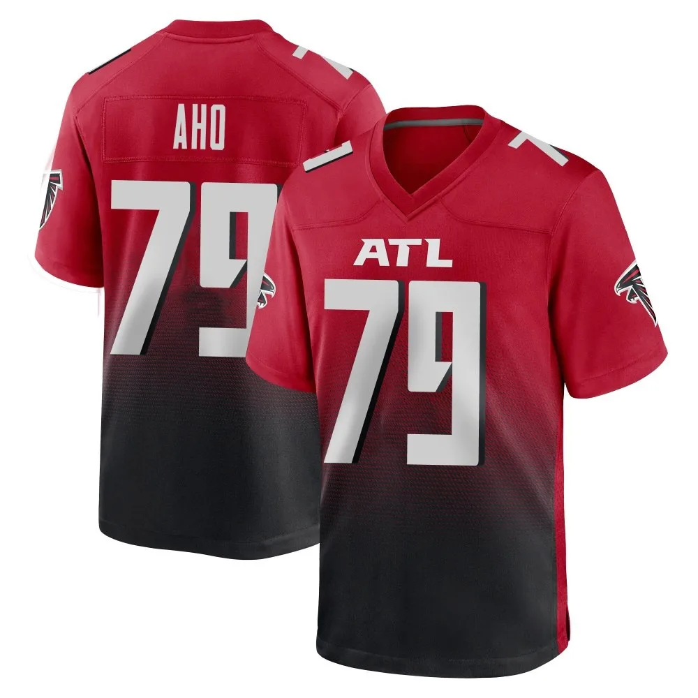 Junior Aho Atlanta Falcons Youth Nike 2nd Alternate Game Red Jersey Junior Aho Atlanta Falcons Youth Nike 2nd Alternate Game Red Jersey