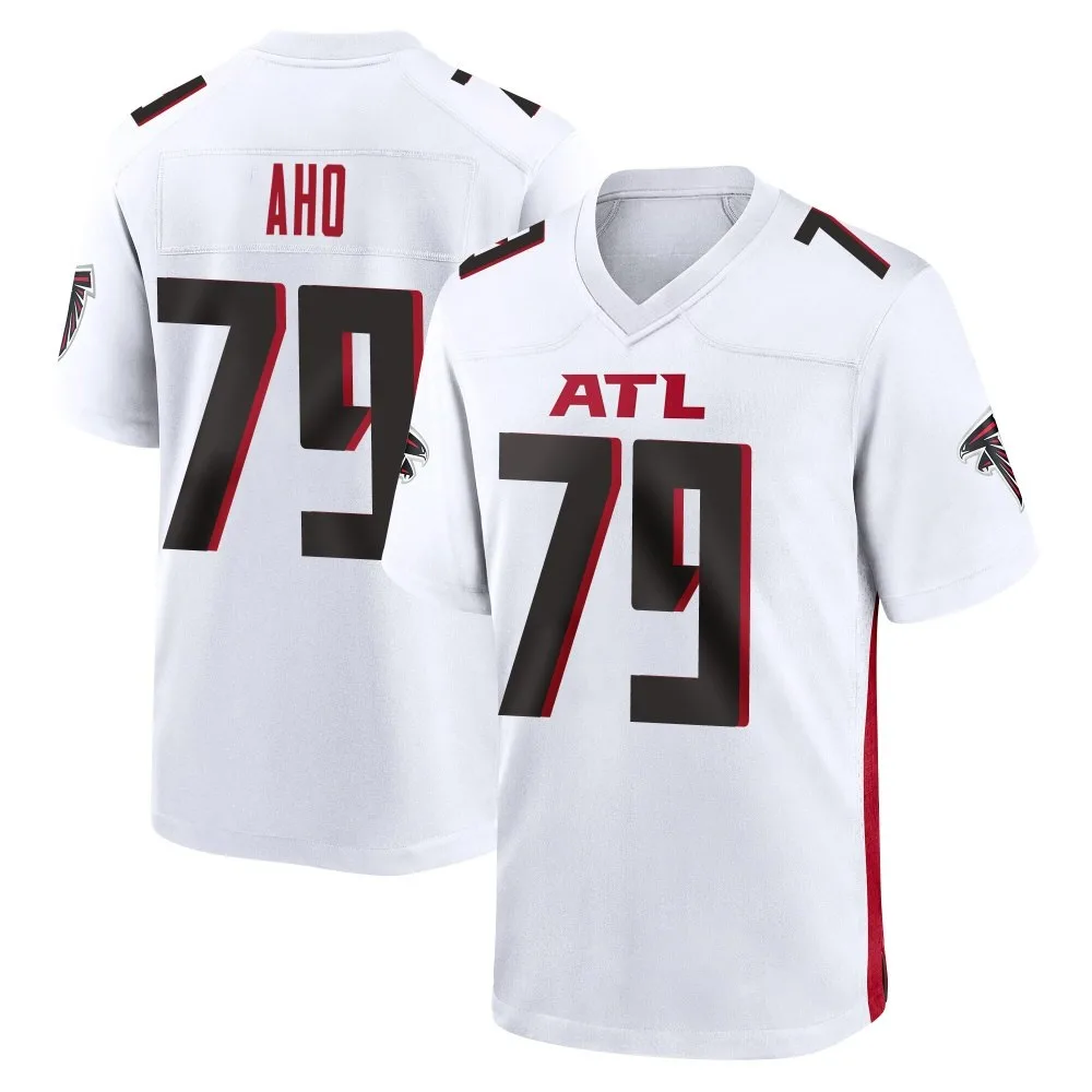 Junior Aho Atlanta Falcons Youth Nike Game White Jersey Junior Aho Atlanta Falcons Youth Nike Game White Jersey