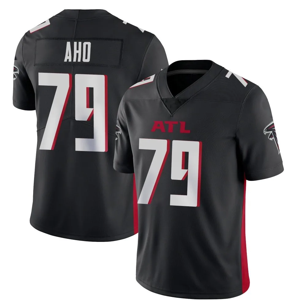Junior Aho Atlanta Falcons Youth Nike Vapor Untouchable Limited Black Jersey Junior Aho Atlanta Falcons Youth Nike Vapor Untouchable Limited Black Jersey
