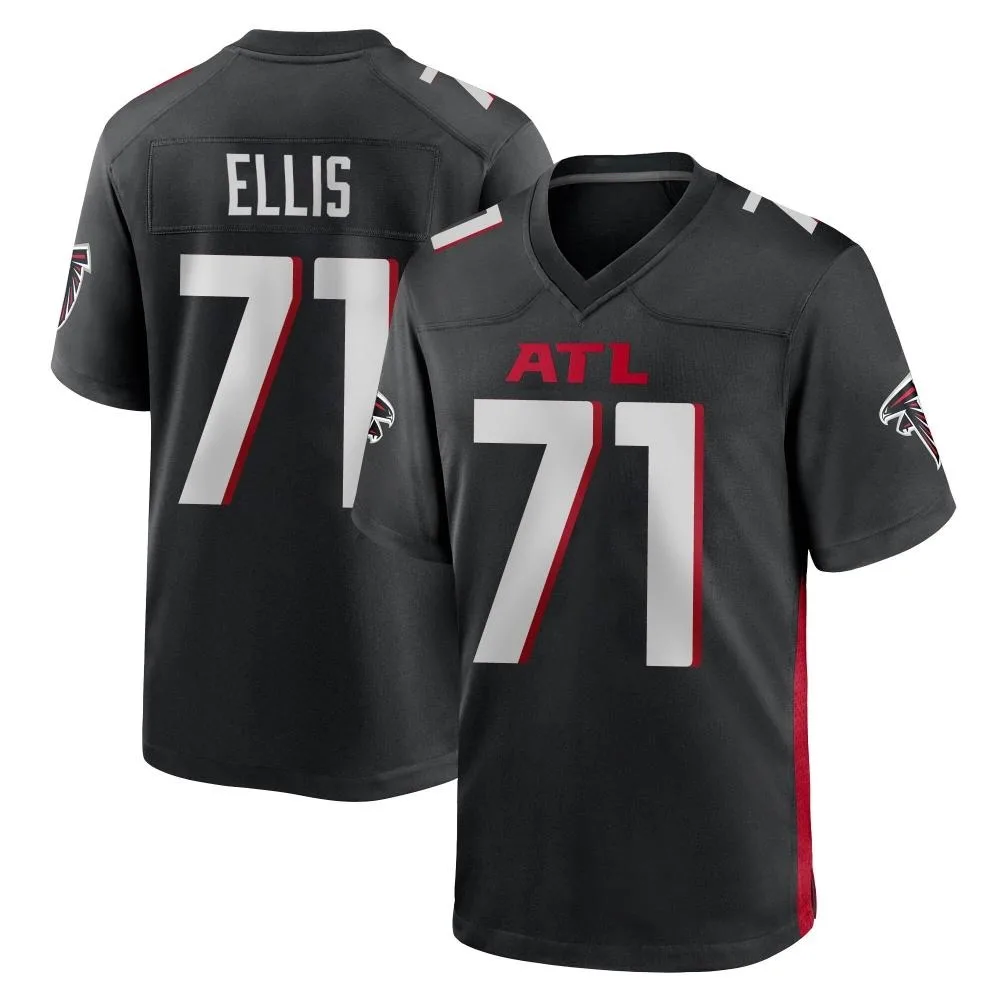 Justin Ellis Atlanta Falcons Youth Nike Alternate Game Black Jersey Justin Ellis Atlanta Falcons Youth Nike Alternate Game Black Jersey