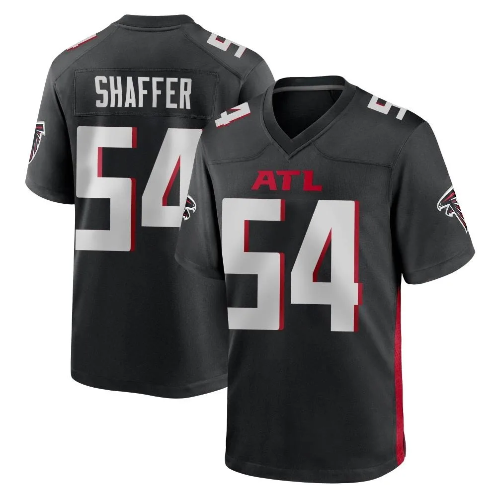 Justin Shaffer Atlanta Falcons Youth Nike Alternate Game Black Jersey Justin Shaffer Atlanta Falcons Youth Nike Alternate Game Black Jersey