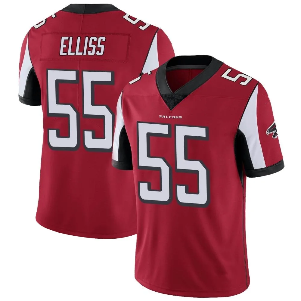 Kaden Elliss Atlanta Falcons Men's Nike Team Color Vapor Untouchable Limited Red Jersey Kaden Elliss Atlanta Falcons Men's Nike Team Color Vapor Untouchable Limited Red Jersey