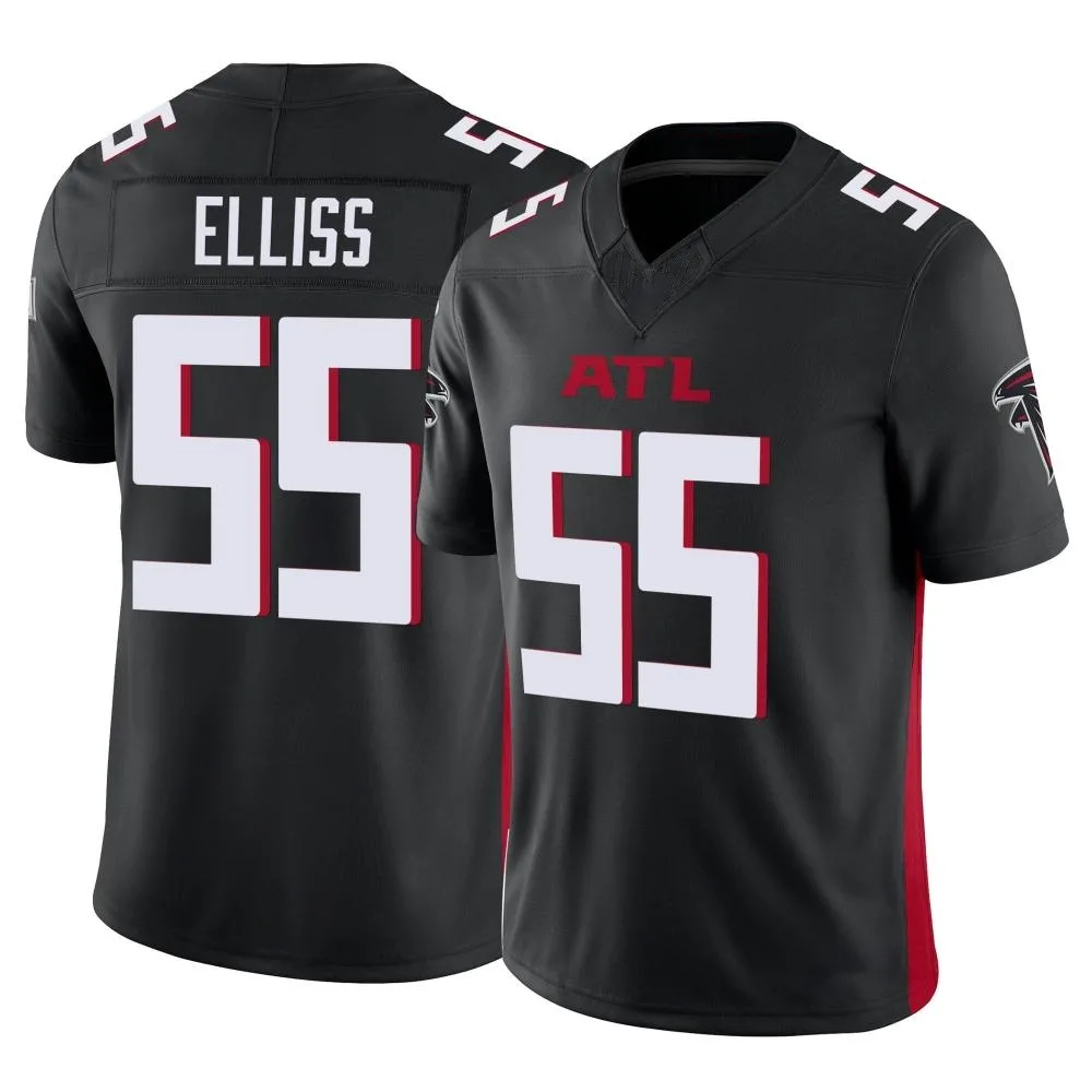 Kaden Elliss Atlanta Falcons Men's Nike Vapor F.U.S.E. Limited Black Jersey Kaden Elliss Atlanta Falcons Men's Nike Vapor F.U.S.E. Limited Black Jersey