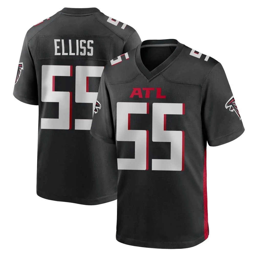 Kaden Elliss Atlanta Falcons Youth Nike Alternate Game Black Jersey Kaden Elliss Atlanta Falcons Youth Nike Alternate Game Black Jersey