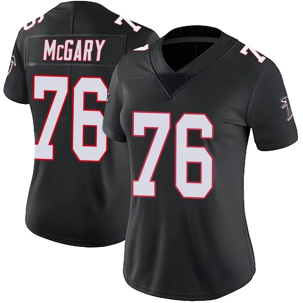 Kaleb Mcgary Atlanta Falcons Women's Nike Vapor Untouchable Limited Black Jersey Kaleb Mcgary Atlanta Falcons Women's Nike Vapor Untouchable Limited Black Jersey