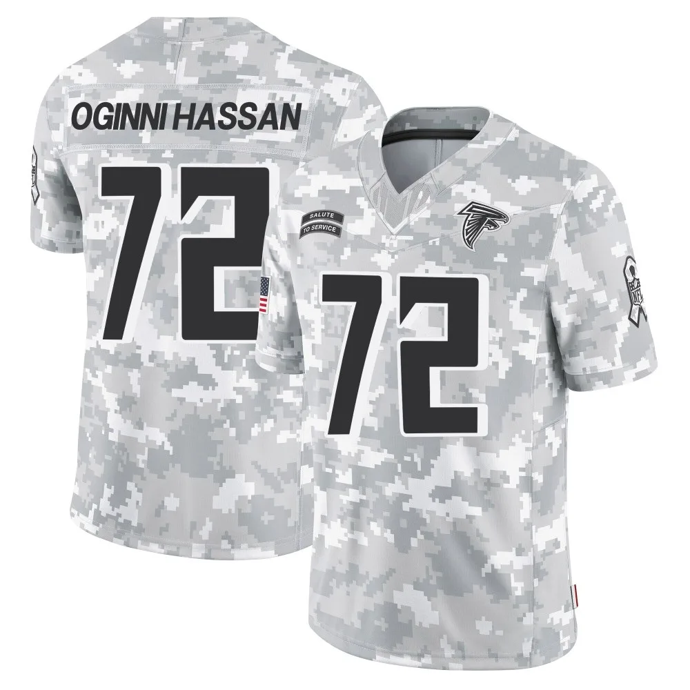 Kehinde Oginni Hassan Atlanta Falcons Youth Nike 2024 Salute To Service Limited Arctic Camo Jersey Kehinde Oginni Hassan Atlanta Falcons Youth Nike 2024 Salute To Service Limited Arctic Camo Jersey
