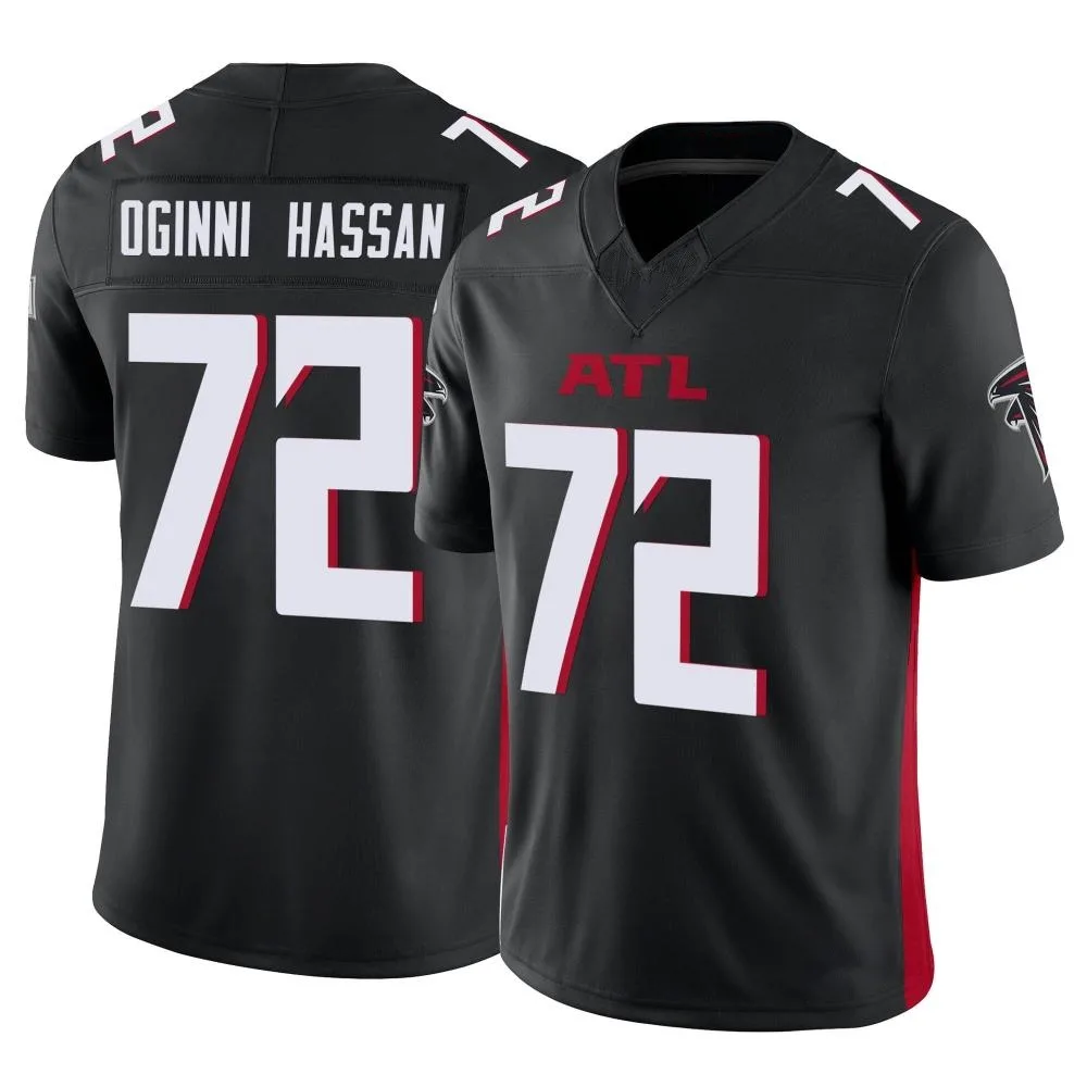 Kehinde Oginni Hassan Atlanta Falcons Youth Nike Vapor F.U.S.E. Limited Black Jersey Kehinde Oginni Hassan Atlanta Falcons Youth Nike Vapor F.U.S.E. Limited Black Jersey