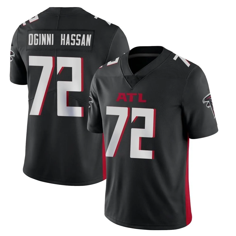 Kehinde Oginni Hassan Atlanta Falcons Youth Nike Vapor Untouchable Limited Black Jersey Kehinde Oginni Hassan Atlanta Falcons Youth Nike Vapor Untouchable Limited Black Jersey