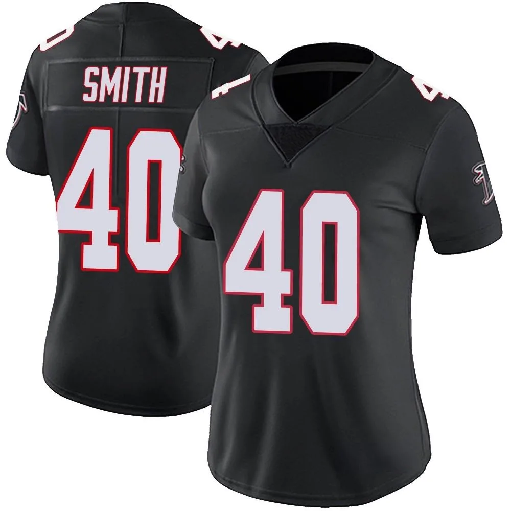 Keith Smith Atlanta Falcons Women's Nike Vapor Untouchable Limited Black Jersey Keith Smith Atlanta Falcons Women's Nike Vapor Untouchable Limited Black Jersey