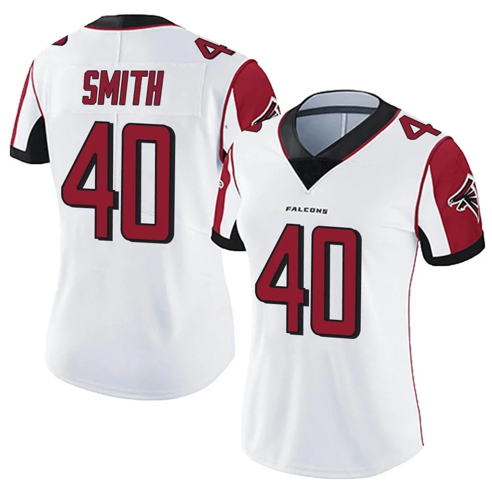 Keith Smith Atlanta Falcons Women's Nike Vapor Untouchable Limited White Jersey Keith Smith Atlanta Falcons Women's Nike Vapor Untouchable Limited White Jersey