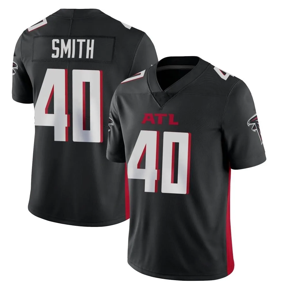 Keith Smith Atlanta Falcons Youth Nike Vapor Untouchable Limited Black Jersey Keith Smith Atlanta Falcons Youth Nike Vapor Untouchable Limited Black Jersey