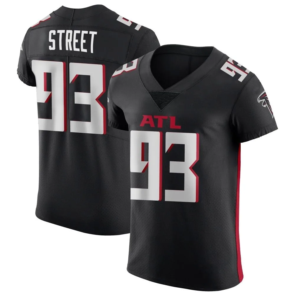 Kentavius Street Atlanta Falcons Men's Nike Alternate Elite Black Jersey Kentavius Street Atlanta Falcons Men's Nike Alternate Elite Black Jersey