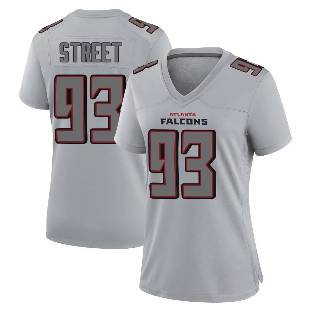 Kentavius Street Atlanta Falcons Women's Nike Atmosphere Fashion Game Gray Jersey Kentavius Street Atlanta Falcons Women's Nike Atmosphere Fashion Game Gray Jersey