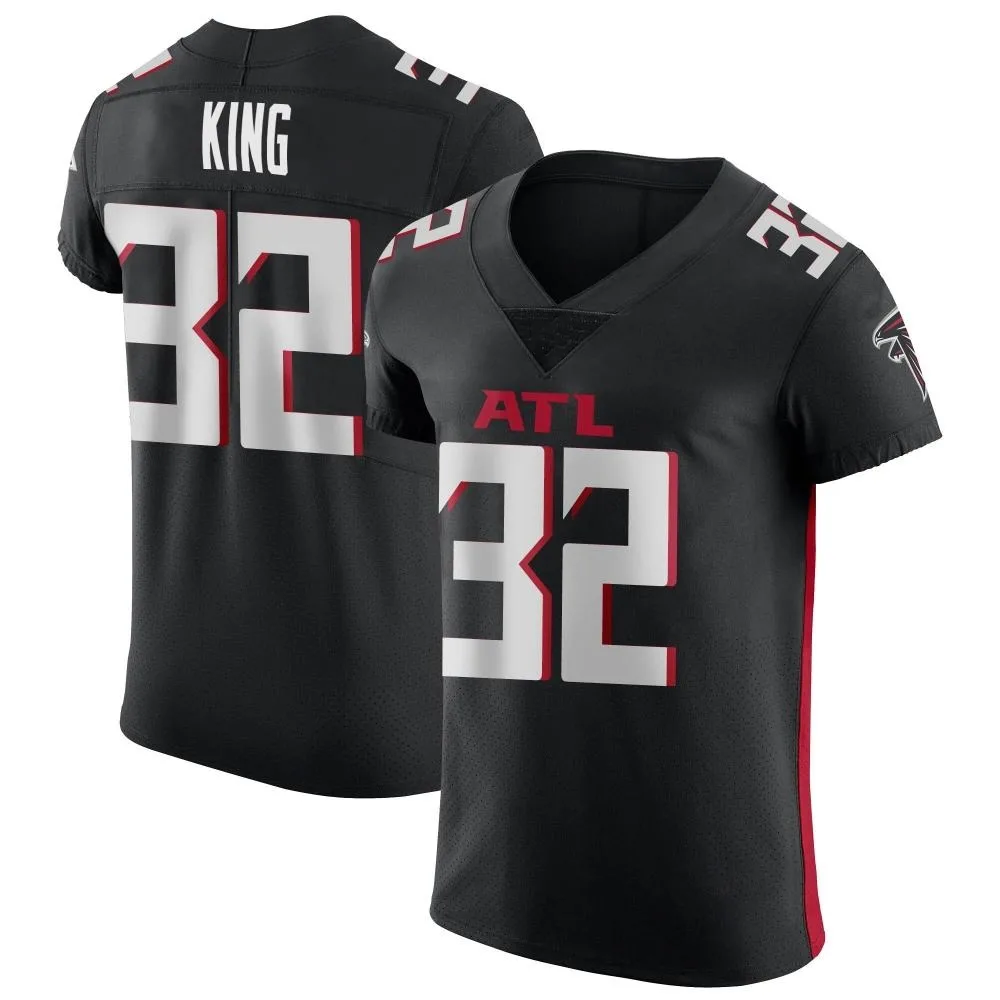 Kevin King Atlanta Falcons Men's Nike Alternate Elite Black Jersey Kevin King Atlanta Falcons Men's Nike Alternate Elite Black Jersey