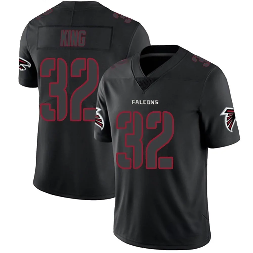 Kevin King Atlanta Falcons Men's Nike Limited Black Impact Jersey Kevin King Atlanta Falcons Men's Nike Limited Black Impact Jersey