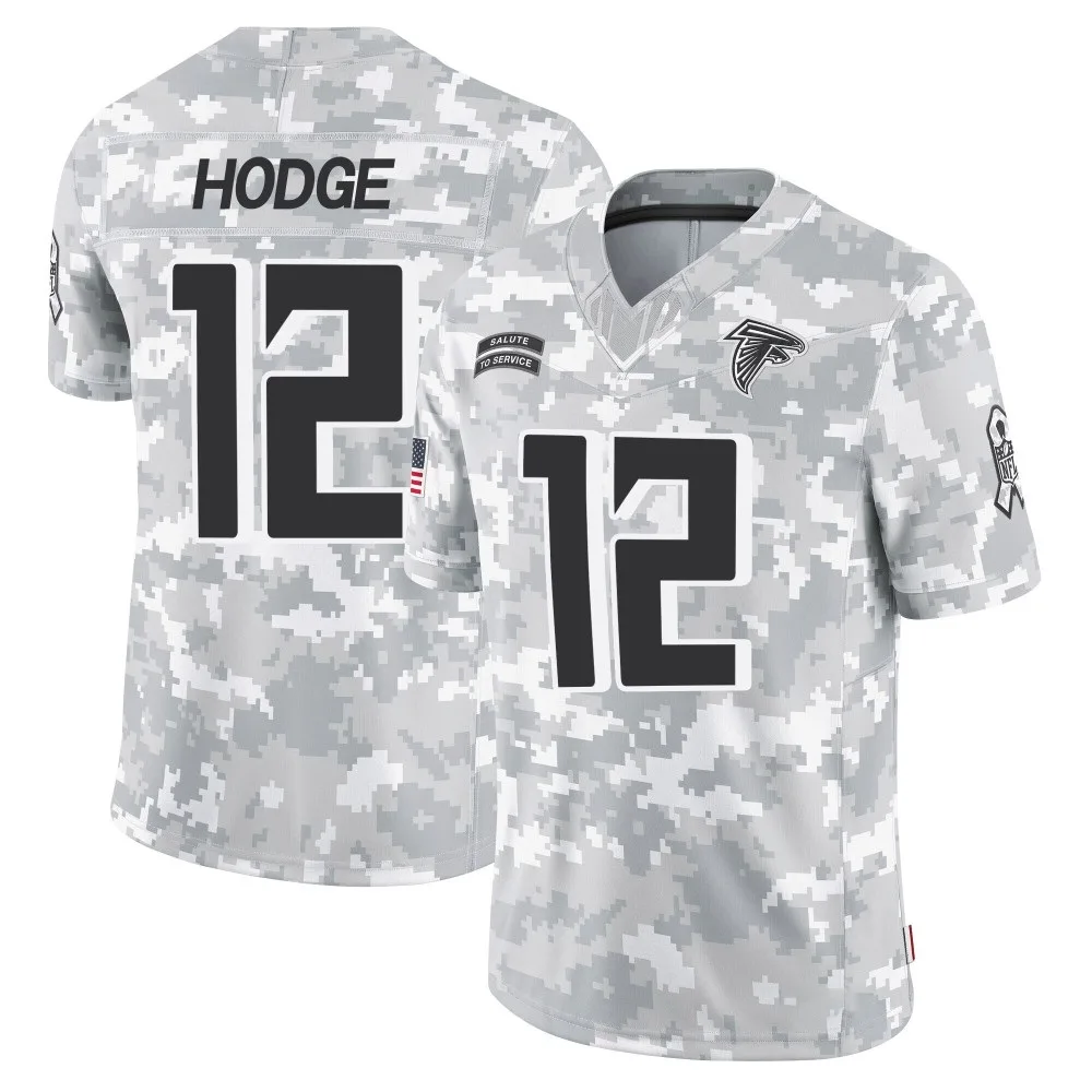Khadarel Hodge Atlanta Falcons Men's Nike 2024 Salute To Service Limited Arctic Camo Jersey Khadarel Hodge Atlanta Falcons Men's Nike 2024 Salute To Service Limited Arctic Camo Jersey