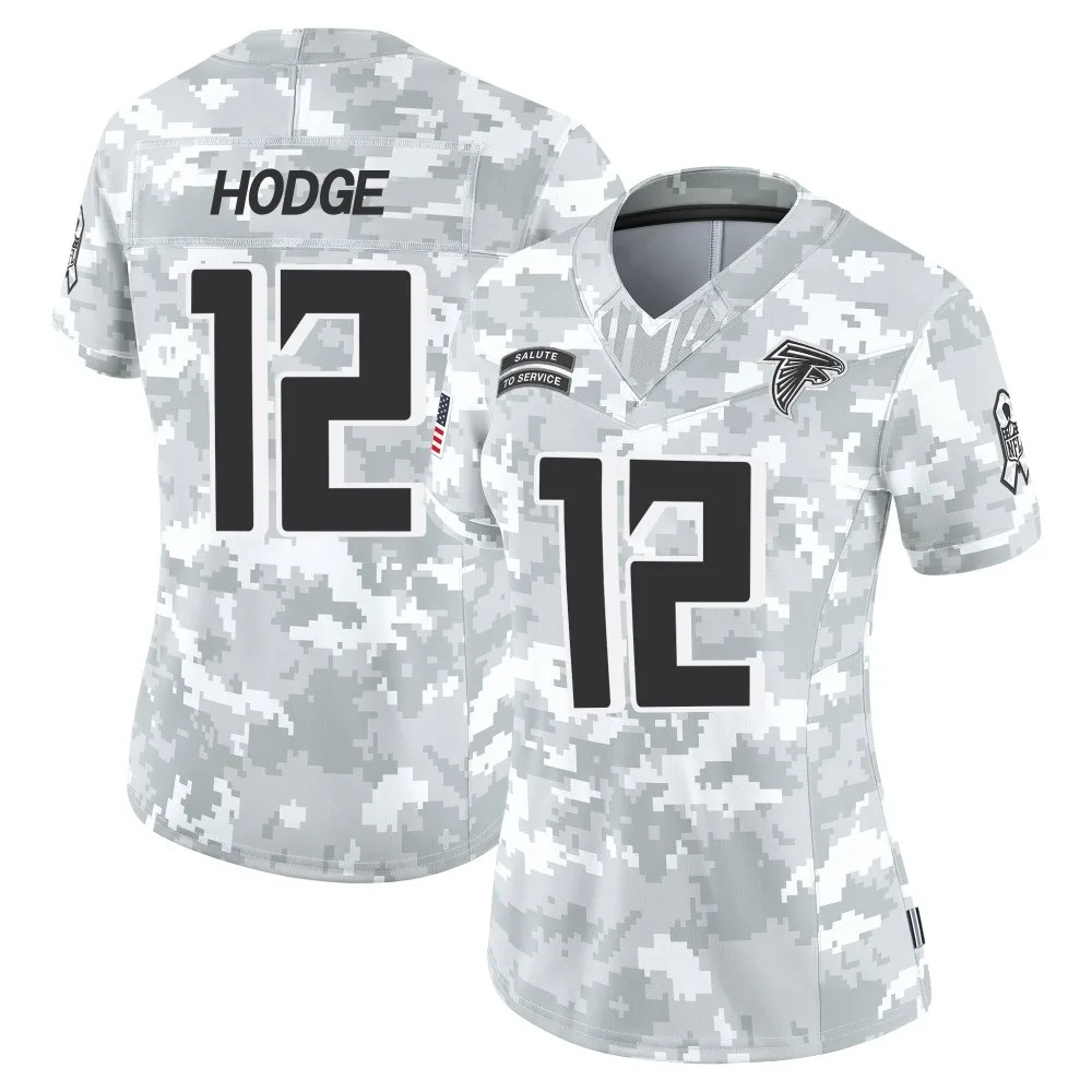 Khadarel Hodge Atlanta Falcons Women's Nike 2024 Salute To Service Limited Arctic Camo Jersey Khadarel Hodge Atlanta Falcons Women's Nike 2024 Salute To Service Limited Arctic Camo Jersey