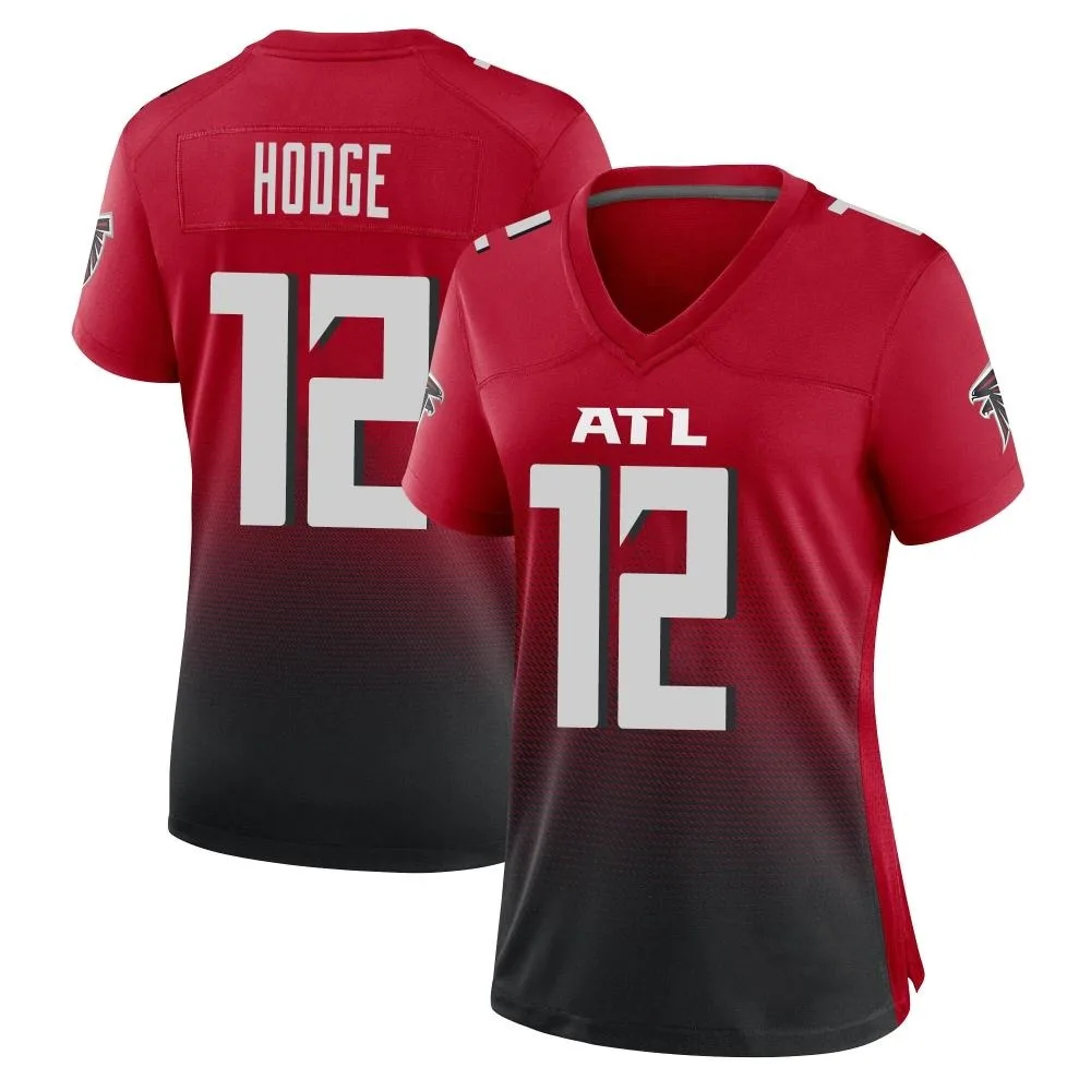 Khadarel Hodge Atlanta Falcons Women's Nike 2nd Alternate Game Red Jersey Khadarel Hodge Atlanta Falcons Women's Nike 2nd Alternate Game Red Jersey