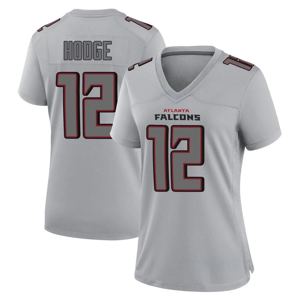 Khadarel Hodge Atlanta Falcons Women's Nike Atmosphere Fashion Game Gray Jersey Khadarel Hodge Atlanta Falcons Women's Nike Atmosphere Fashion Game Gray Jersey