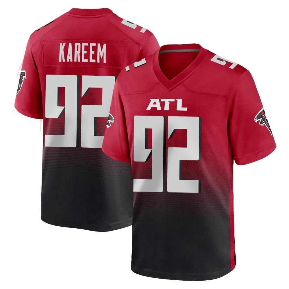 Khalid Kareem Atlanta Falcons Men's Nike 2nd Alternate Game Red Jersey Khalid Kareem Atlanta Falcons Men's Nike 2nd Alternate Game Red Jersey