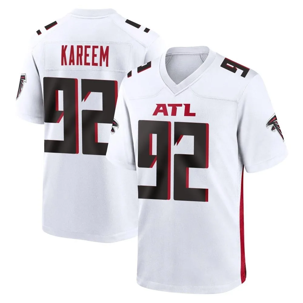Khalid Kareem Atlanta Falcons Men's Nike Game White Jersey Khalid Kareem Atlanta Falcons Men's Nike Game White Jersey