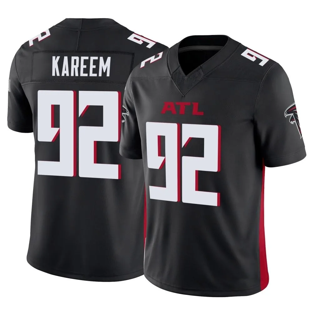 Khalid Kareem Atlanta Falcons Men's Nike Vapor F.U.S.E. Limited Black Jersey Khalid Kareem Atlanta Falcons Men's Nike Vapor F.U.S.E. Limited Black Jersey