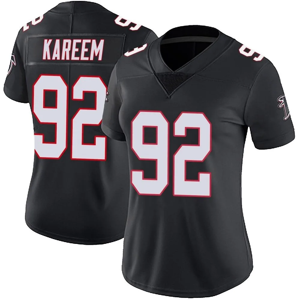 Khalid Kareem Atlanta Falcons Women's Nike Vapor Untouchable Limited Black Jersey Khalid Kareem Atlanta Falcons Women's Nike Vapor Untouchable Limited Black Jersey