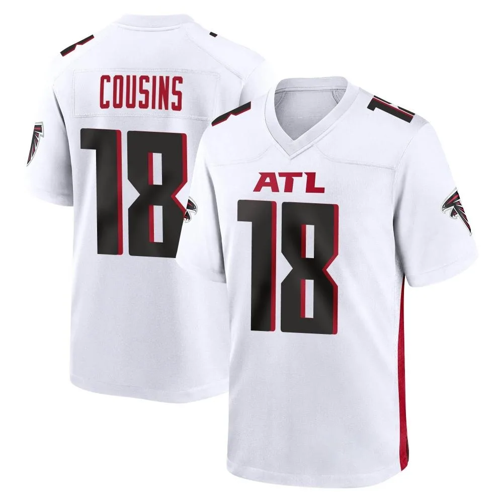 Kirk Cousins Atlanta Falcons Men's Nike Game White Jersey Kirk Cousins Atlanta Falcons Men's Nike Game White Jersey