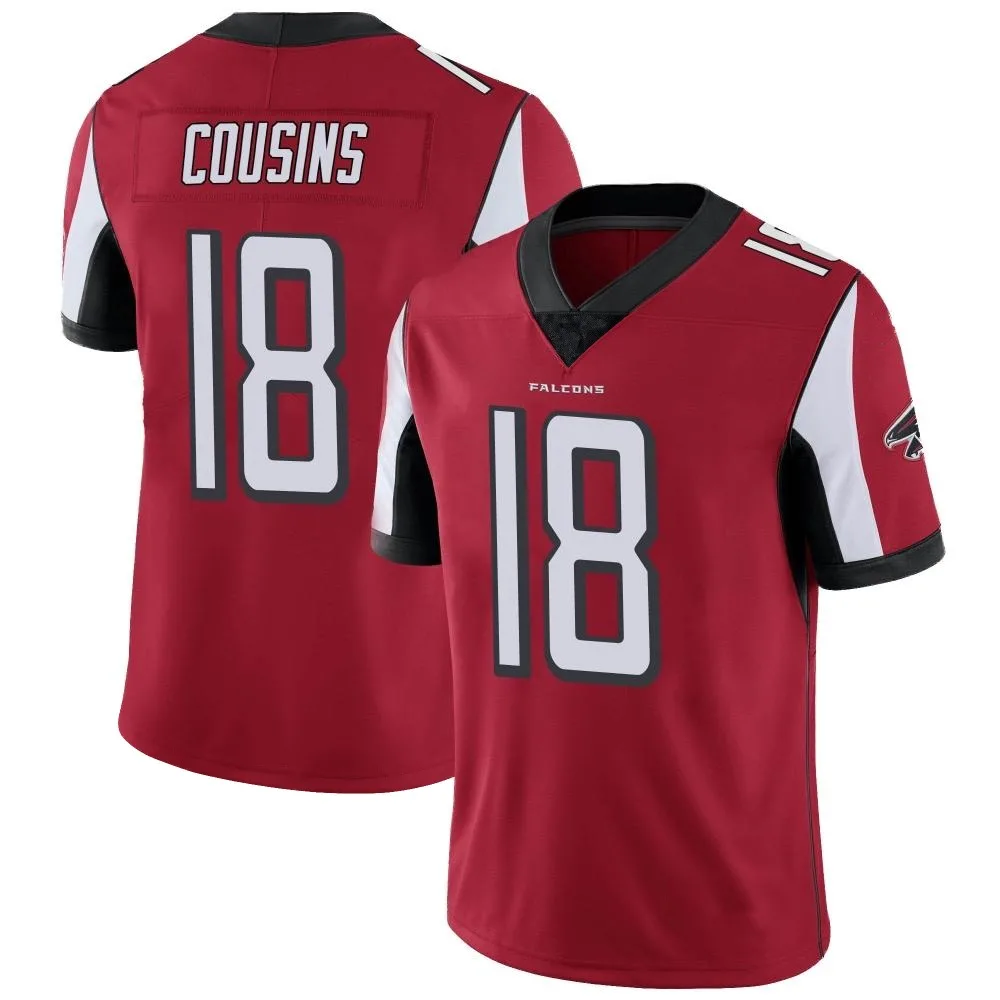 Kirk Cousins Atlanta Falcons Men's Nike Team Color Vapor Untouchable Limited Red Jersey Kirk Cousins Atlanta Falcons Men's Nike Team Color Vapor Untouchable Limited Red Jersey
