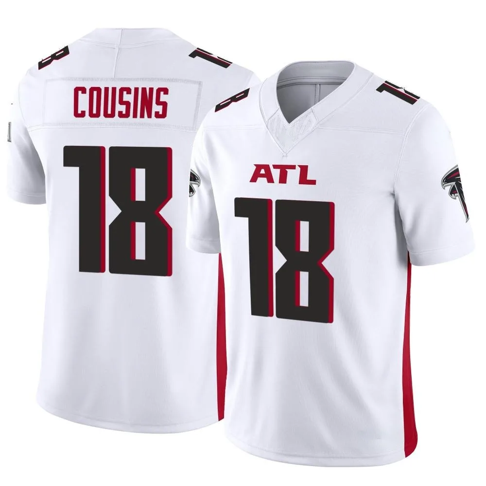 Kirk Cousins Atlanta Falcons Men's Nike Vapor F.U.S.E. Limited White Jersey Kirk Cousins Atlanta Falcons Men's Nike Vapor F.U.S.E. Limited White Jersey
