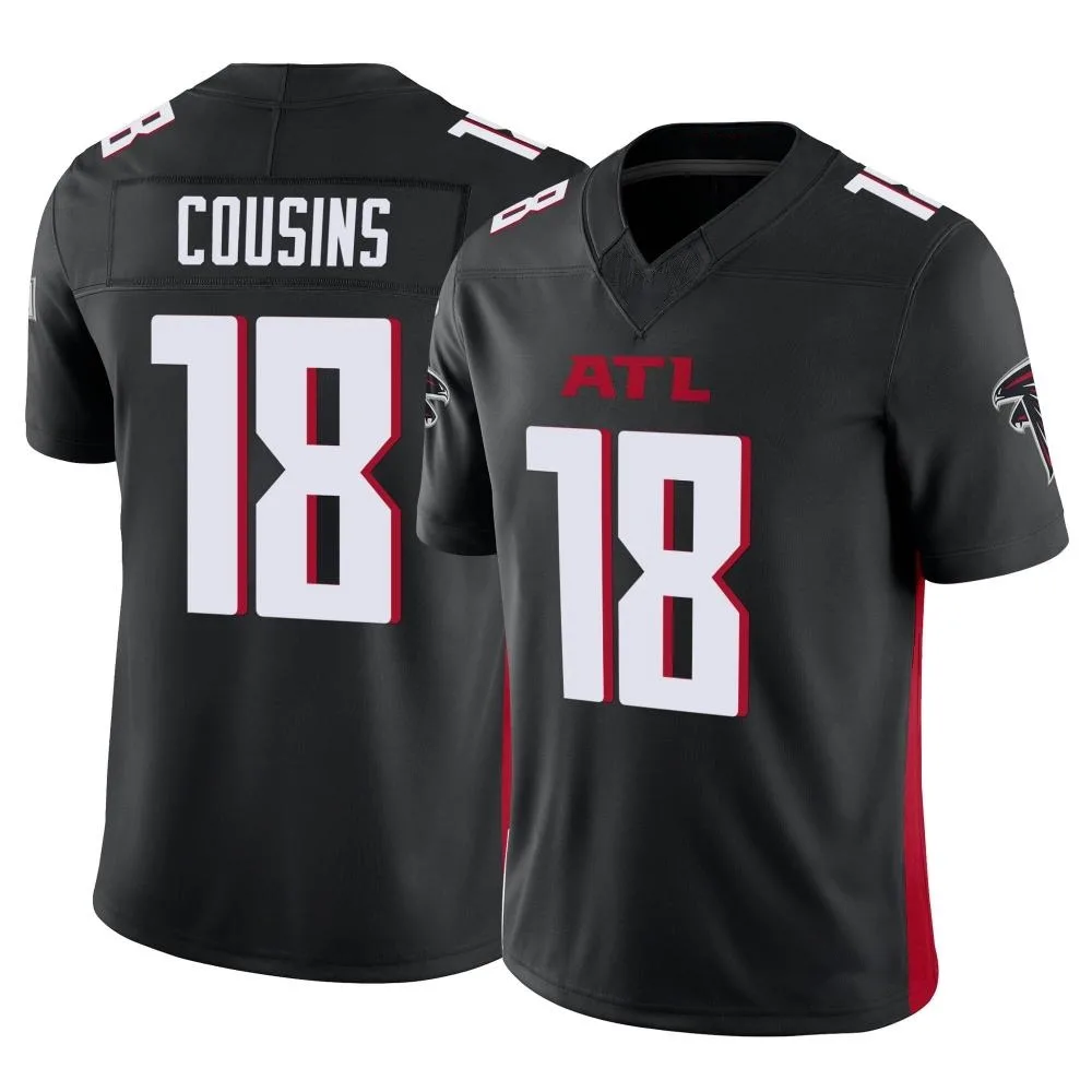 Kirk Cousins Atlanta Falcons Youth Nike Vapor F.U.S.E. Limited Black Jersey Kirk Cousins Atlanta Falcons Youth Nike Vapor F.U.S.E. Limited Black Jersey