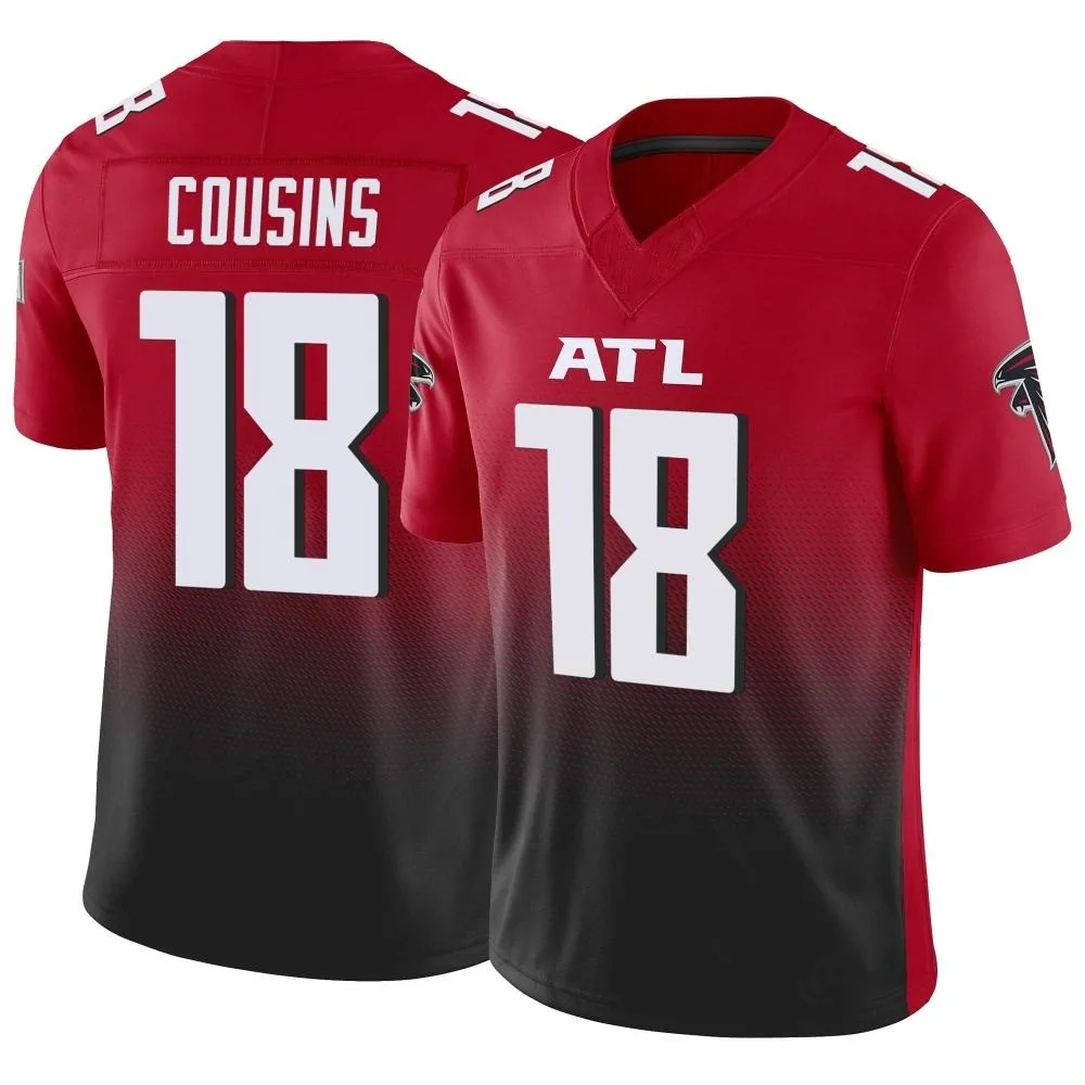 Kirk Cousins Atlanta Falcons Youth Nike Vapor F.U.S.E. Limited Red Jersey Kirk Cousins Atlanta Falcons Youth Nike Vapor F.U.S.E. Limited Red Jersey