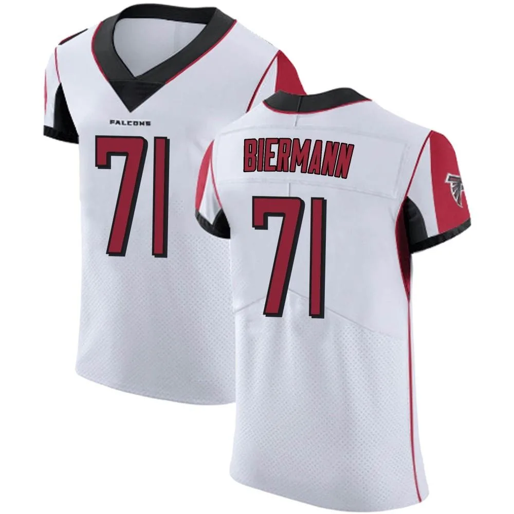 Kroy Biermann Atlanta Falcons Men's Nike Elite White Jersey Kroy Biermann Atlanta Falcons Men's Nike Elite White Jersey