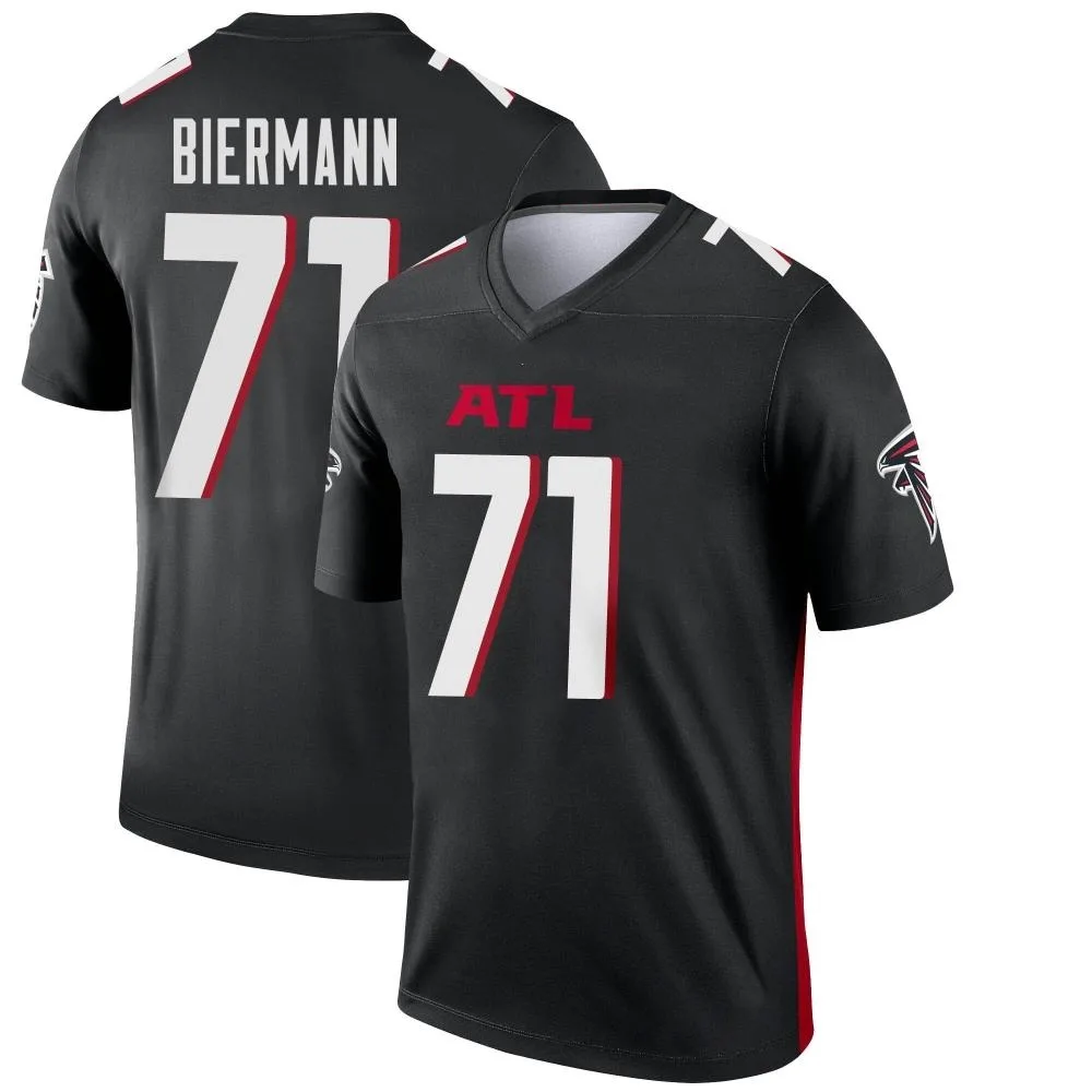 Kroy Biermann Atlanta Falcons Men's Nike Legend Black Jersey Kroy Biermann Atlanta Falcons Men's Nike Legend Black Jersey