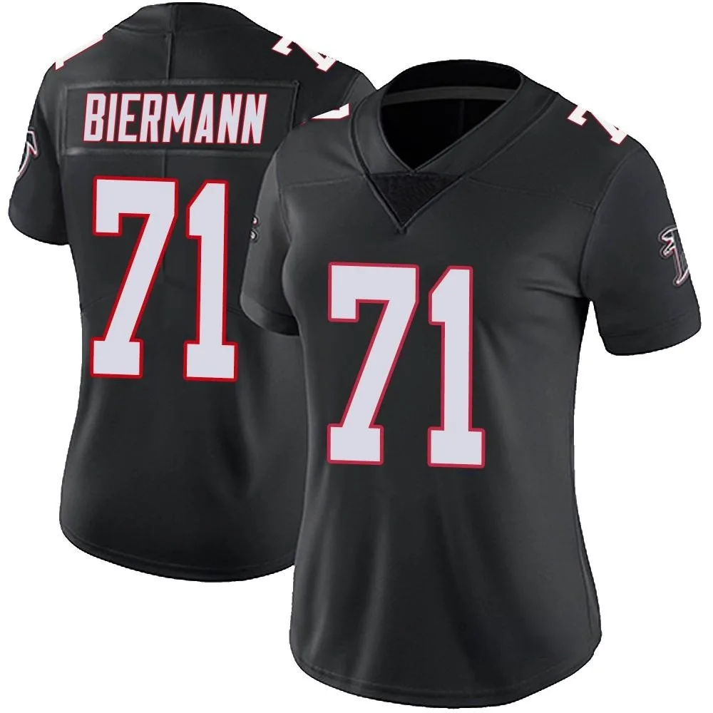 Kroy Biermann Atlanta Falcons Women's Nike Vapor Untouchable Limited Black Jersey Kroy Biermann Atlanta Falcons Women's Nike Vapor Untouchable Limited Black Jersey