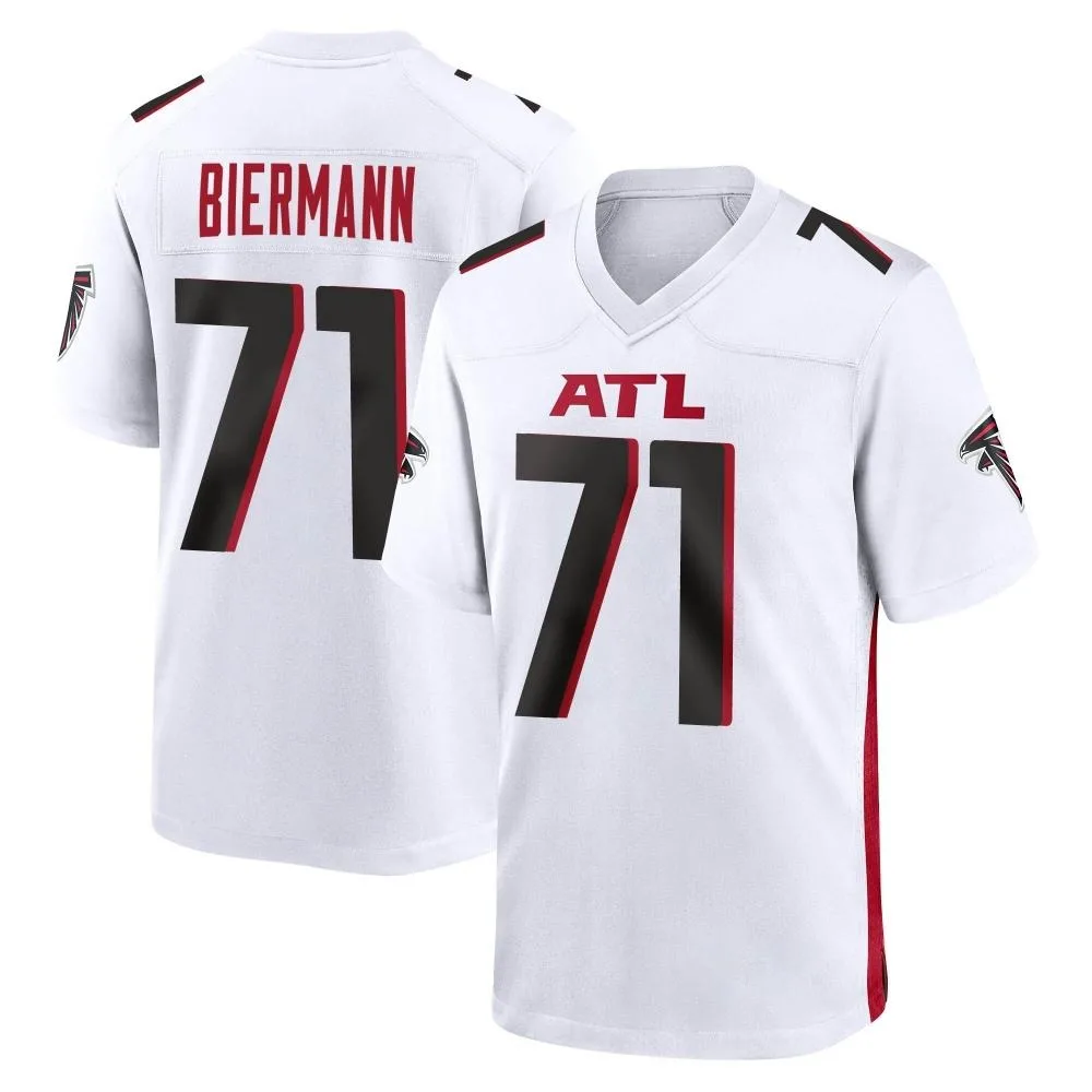 Kroy Biermann Atlanta Falcons Youth Nike Game White Jersey Kroy Biermann Atlanta Falcons Youth Nike Game White Jersey