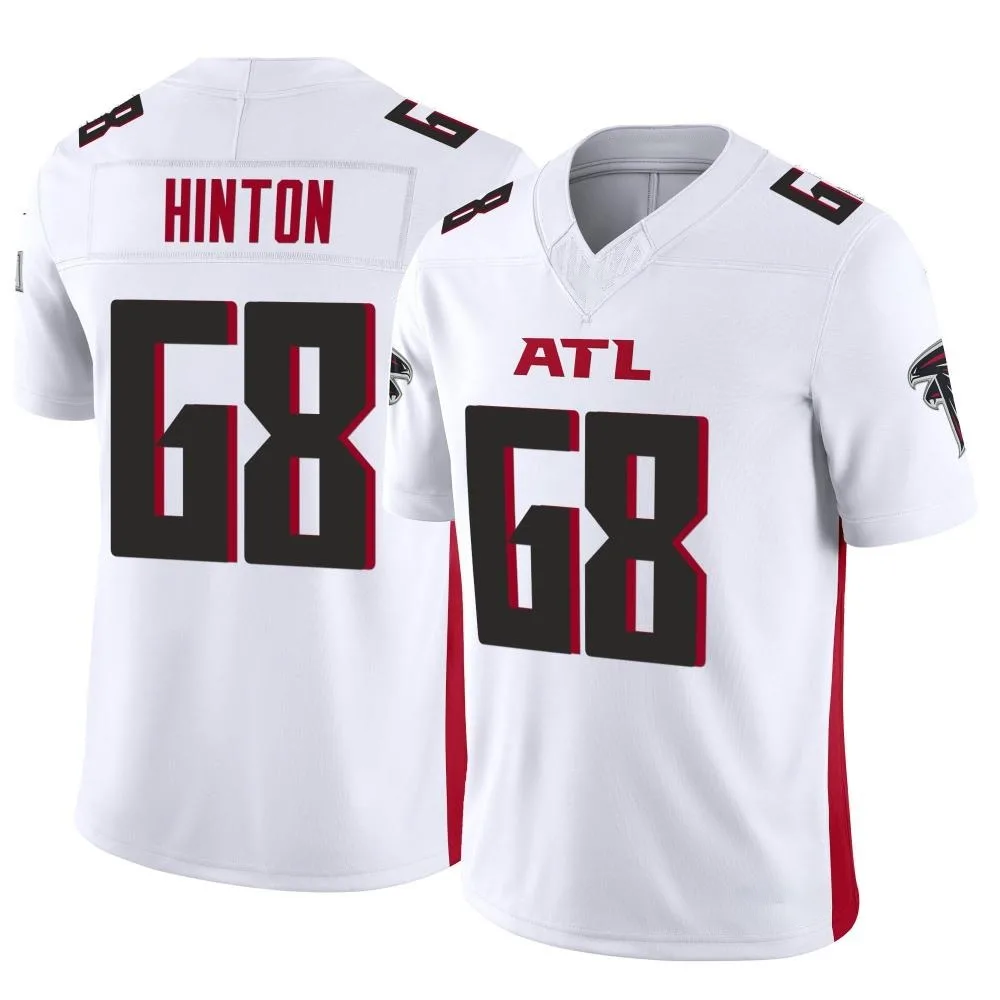 Kyle Hinton Atlanta Falcons Men's Nike Vapor F.U.S.E. Limited White Jersey Kyle Hinton Atlanta Falcons Men's Nike Vapor F.U.S.E. Limited White Jersey