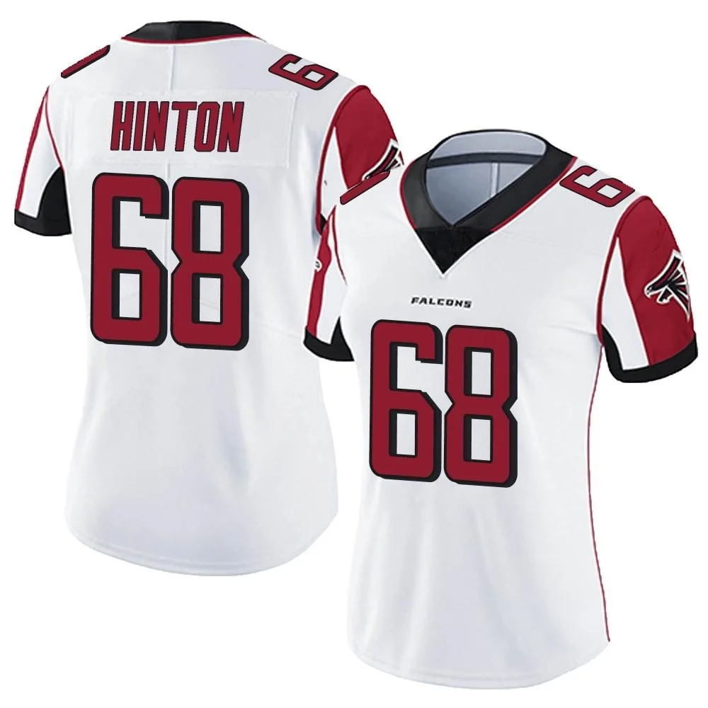 Kyle Hinton Atlanta Falcons Women's Nike Vapor Untouchable Limited White Jersey Kyle Hinton Atlanta Falcons Women's Nike Vapor Untouchable Limited White Jersey