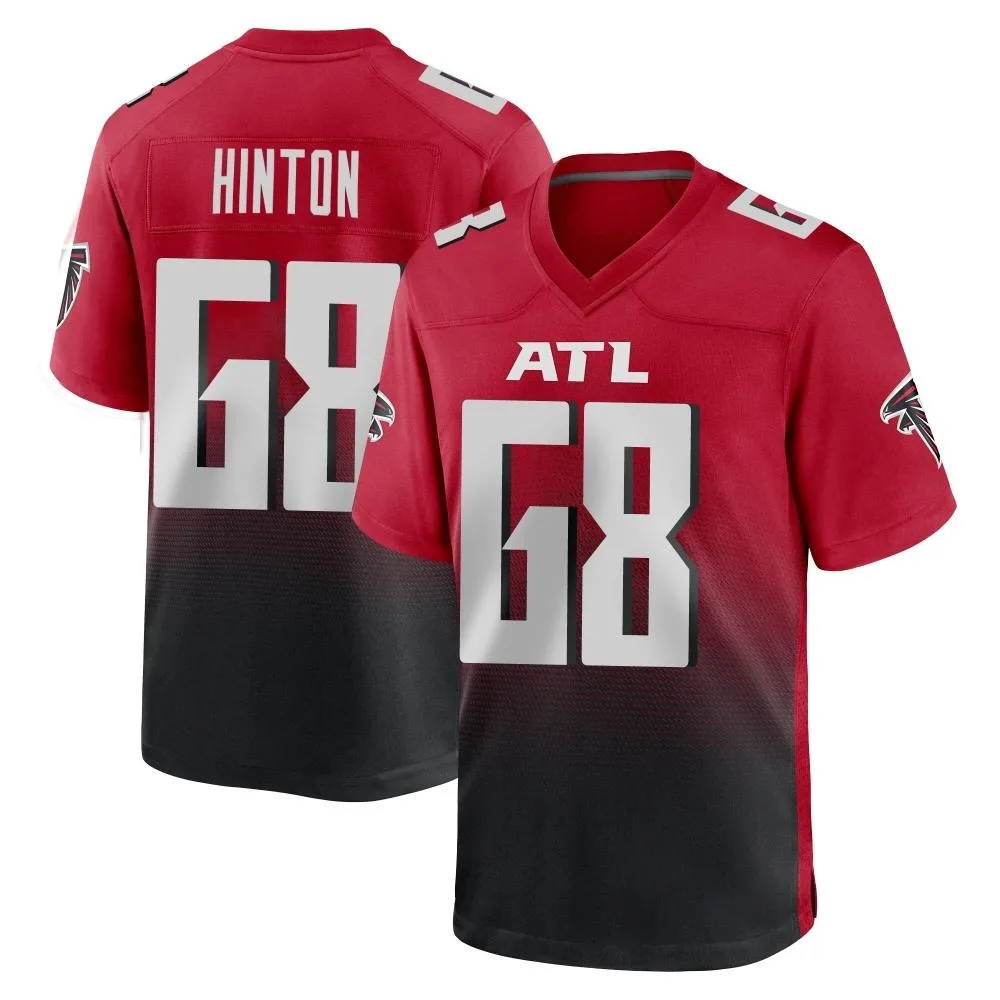 Kyle Hinton Atlanta Falcons Youth Nike 2nd Alternate Game Red Jersey Kyle Hinton Atlanta Falcons Youth Nike 2nd Alternate Game Red Jersey