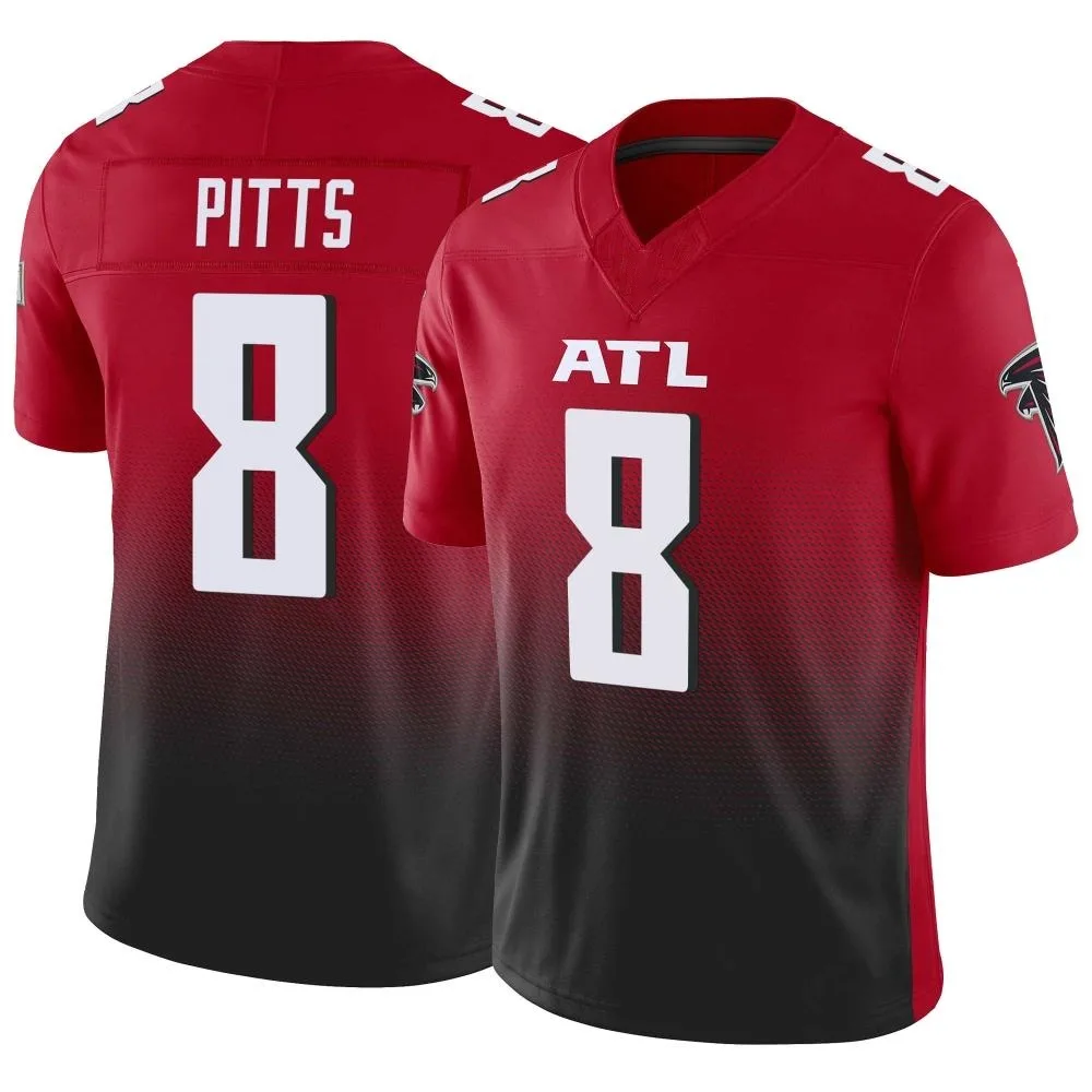 Kyle Pitts Atlanta Falcons Men's Nike Vapor F.U.S.E. Limited Red Jersey Kyle Pitts Atlanta Falcons Men's Nike Vapor F.U.S.E. Limited Red Jersey