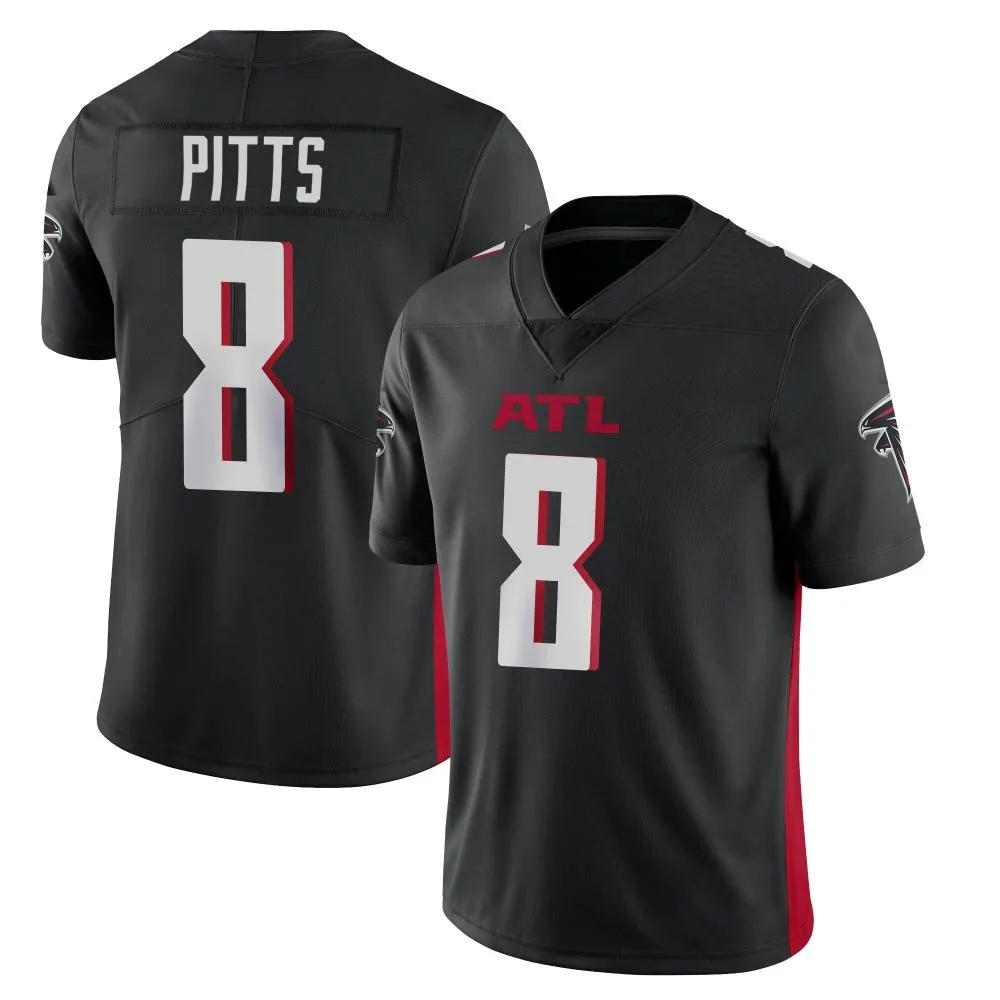 Kyle Pitts Atlanta Falcons Men's Nike Vapor Untouchable Limited Black Jersey Kyle Pitts Atlanta Falcons Men's Nike Vapor Untouchable Limited Black Jersey