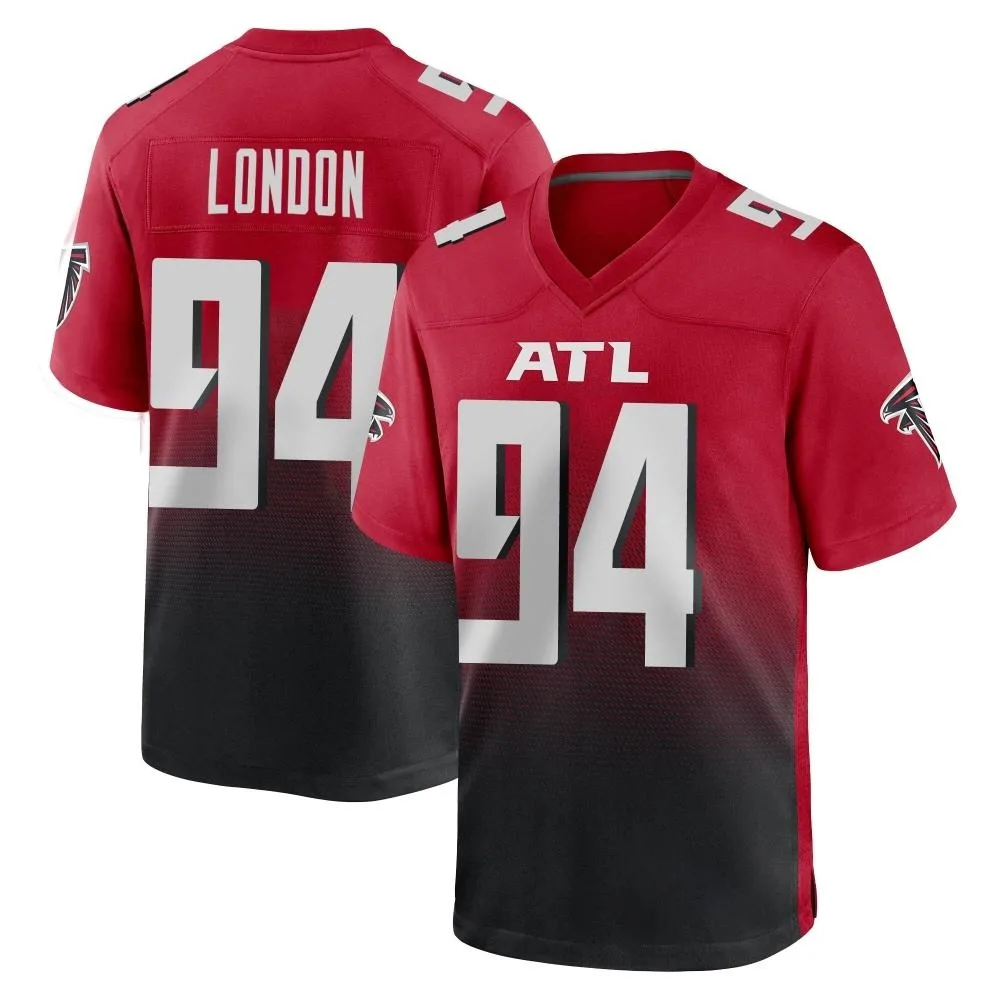 Lacale London Atlanta Falcons Men's Nike 2nd Alternate Game Red Jersey Lacale London Atlanta Falcons Men's Nike 2nd Alternate Game Red Jersey